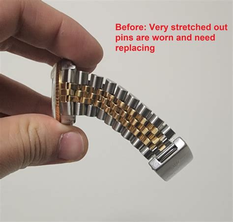 rolex jubilee bracelet repair